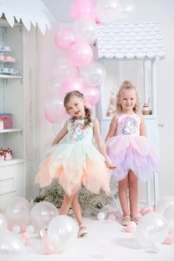 Unicorn Birthday Tutu Dress For Little Girls(Unicorn Birthday Tutu Dress For Little Girls) -Mia Bambina Store 30137PR R10 8