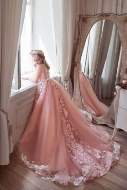 Pink Princess Dress Long Sleeves(Pink Princess Dress Long Sleeves) 8 Pink Princess Dress Long Sleeves(Pink Princess Dress Long Sleeves) -Mia Bambina Store 3100 pink princess dress long sleeves mia bambina boutique 15532706594881