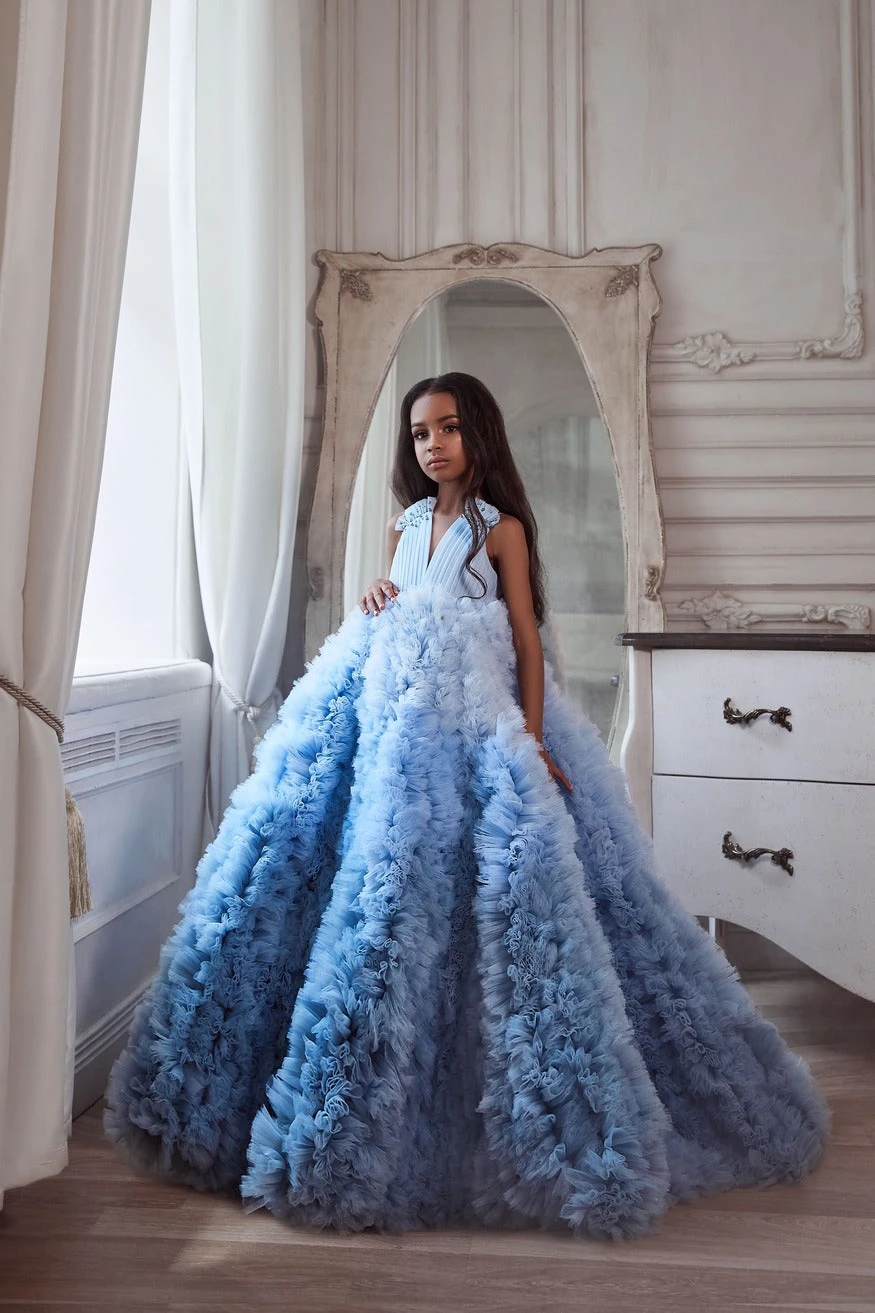 Blue Quinceanera Dress Ball Gown(3103 Blue Quinceanera Dress Ball Gown) 1 Blue Quinceanera Dress Ball Gown(3103 Blue Quinceanera Dress Ball Gown)