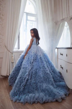 Blue Quinceanera Dress Ball Gown(3103 Blue Quinceanera Dress Ball Gown) 9 Blue Quinceanera Dress Ball Gown(3103 Blue Quinceanera Dress Ball Gown) -Mia Bambina Store 3103 4