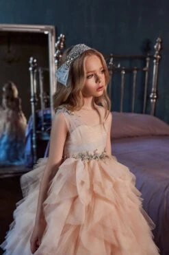 Girls Crystal Bow Headband(Girls Crystal Bow Headband) -Mia Bambina Store 3145 3