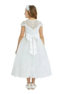 Long Lace Teen Dress(Long Lace Teen Dress) 7 Long Lace Teen Dress(Long Lace Teen Dress) -Mia Bambina Store 32148PRecru 4