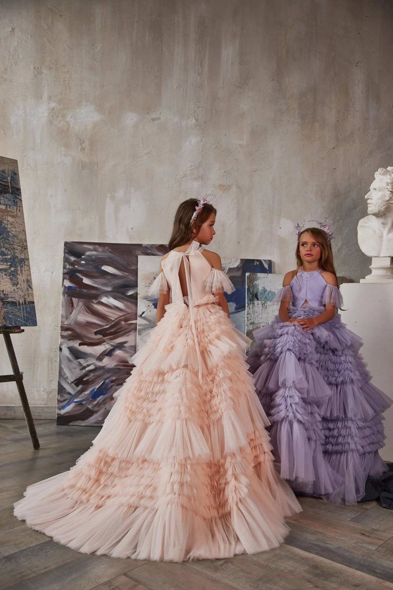 3239 Cold-Shoulder Ruffle Gown(3239 Cold Shoulder Ruffle Gown) 3 3239 Cold-Shoulder Ruffle Gown(3239 Cold Shoulder Ruffle Gown) - Image 3