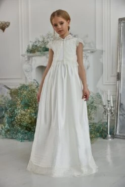 Classic First Communion Outfit With A Bolero(Classic First Communion Outfit With Bolero)