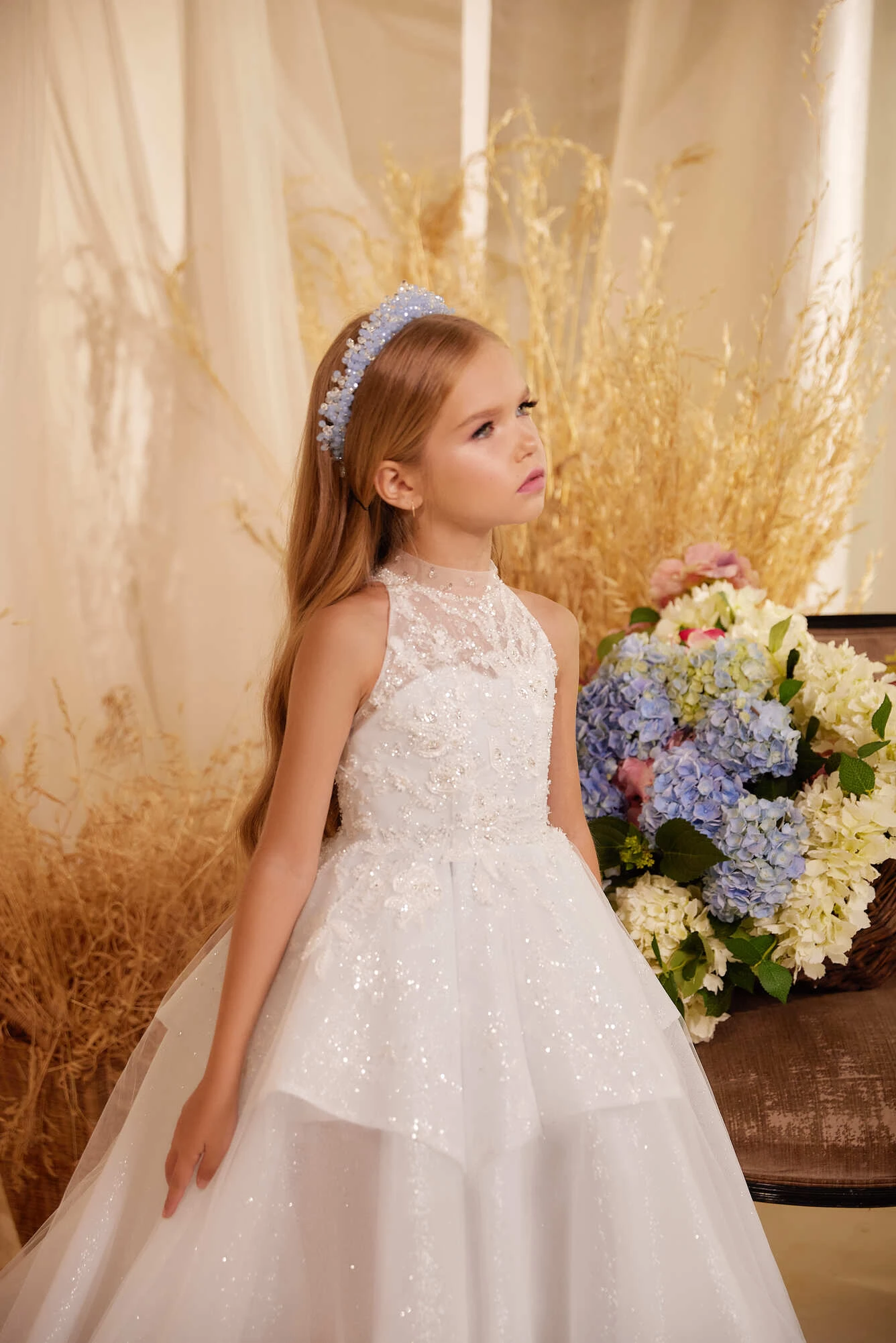 Phoenix Flower Girl Dress For Destination Wedding(Phoenix Flower Girl Dress) 2 Phoenix Flower Girl Dress For Destination Wedding(Phoenix Flower Girl Dress) - Image 2