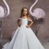 Little Girl Off The Shoulder Dress For Weddings(Little Girl Off The Shoulder Dress For Weddings)