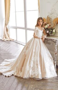 ANNE - Ball Gown First Communion / Baptism Dress(Anne Ball Gown First Communion Baptism Dress)