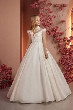 Venus Exclusive A-Line Dress With Long Sleeves(Venus Exclusive A Line Dress With Long Sleeves)