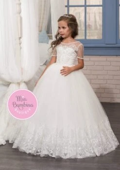 Columbus Girls First Communion Dress(Columbus Girls Dress For Communion)