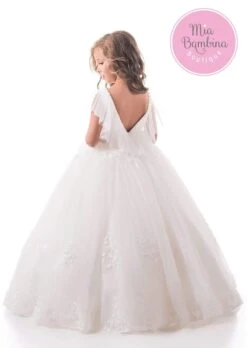 Klara Off White Gown Final Sale(Klara) -Mia Bambina Store klara mia bambina boutique 827794653205