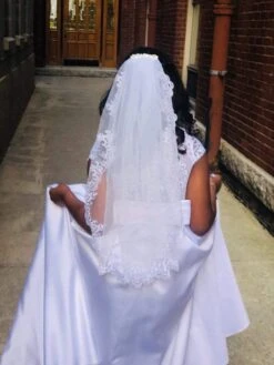 Ljubljana - Simple White Communion Dress FINAL SALE(Ljubljana) -Mia Bambina Store ljubljana mia bambina boutique 2789185192043