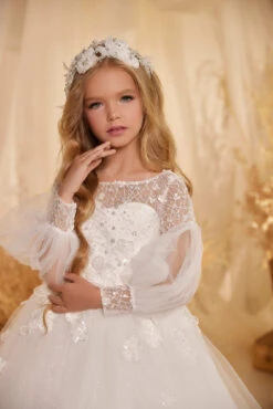 Amsterdam First Communion Dress(Amsterdam First Communion Dress) -Mia Bambina Store mia bambina boutique Amsterdam First Communion Dress 2