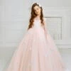 Blush Flower Girl Dress(Blush Flower Girl Dress)