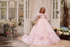 Clemence Flower Girl Dress(Clemence) -Mia Bambina Store mia bambina boutique Clemence Flower Girl Dress 2