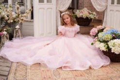 Clemence Flower Girl Dress(Clemence) -Mia Bambina Store mia bambina boutique Clemence Flower Girl Dress 3