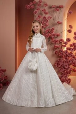 Enchanted Floral Elegance Dress(Enchanted Floral Elegance Dress)