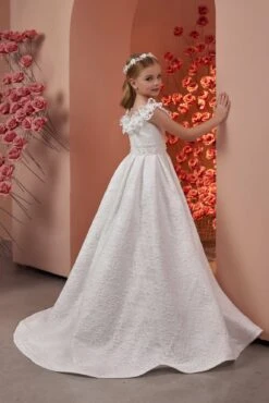 Ethereal Floral Elegance Dress(Ethereal Floral Elegance Dress) -Mia Bambina Store mia bambina boutique Ethereal Floral Elegance Dress 2