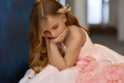 Floral Elegance Gown(Floral Elegance Gown) -Mia Bambina Store mia bambina boutique Floral Elegance Gown 3