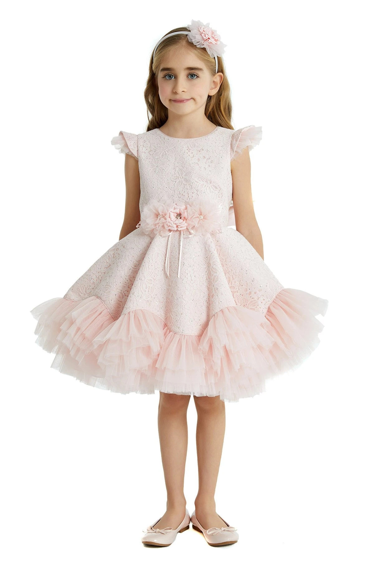 Girls Lace And Tulle Tutu Dress With Ruffles(Girls Lace And Tulle Tutu Dress With Ruffles) 1 Girls Lace And Tulle Tutu Dress With Ruffles(Girls Lace And Tulle Tutu Dress With Ruffles)