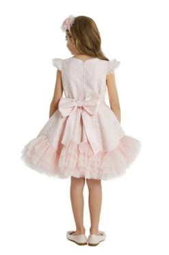 Girls Lace And Tulle Tutu Dress With Ruffles(Girls Lace And Tulle Tutu Dress With Ruffles) 10 Girls Lace And Tulle Tutu Dress With Ruffles(Girls Lace And Tulle Tutu Dress With Ruffles) -Mia Bambina Store mia bambina boutique Girls Lace and Tulle Tutu Dress with Ruffles Pink 2