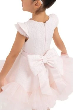 Light Pink Tutu Dress For Little Girl(Light Pink Tutu Dress For Little Girl) -Mia Bambina Store mia bambina boutique Light Pink Tutu Dress for Little Girl 6