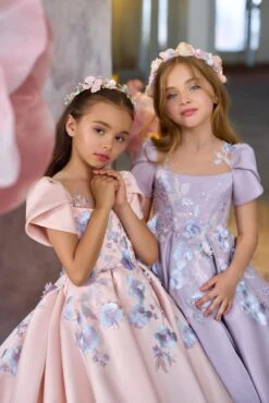 Pastel Pansies Dress(Pastel Pansies Dress)