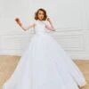 Princess Ball Gown With Long Sleeves For Holy First Communion(Princess Ball Gown With Long Sleeves For Holy First Communion)