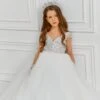 Shade Of Elegance Tulle Flower Girl Dress(Shade Of Elegance Tulle Flower Girl Dress)