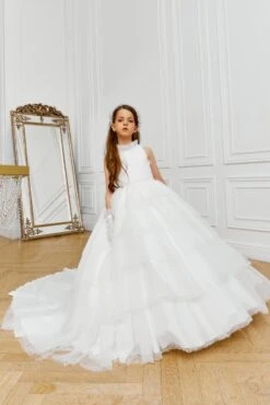Stylish Chic Flower Girl Ballgown(Stylish Chic Flower Girl Ballgown)
