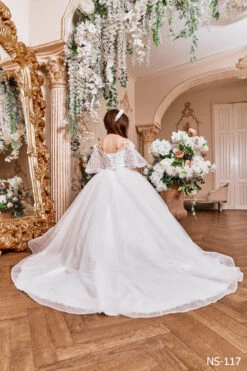 Stylish Twirl Dress For Junior Bridesmaids(Stylish Twirl Dress For Junior Bridesmaids) -Mia Bambina Store mia bambina boutique Stylish Twirl Dress for Junior Bridesmaids 2