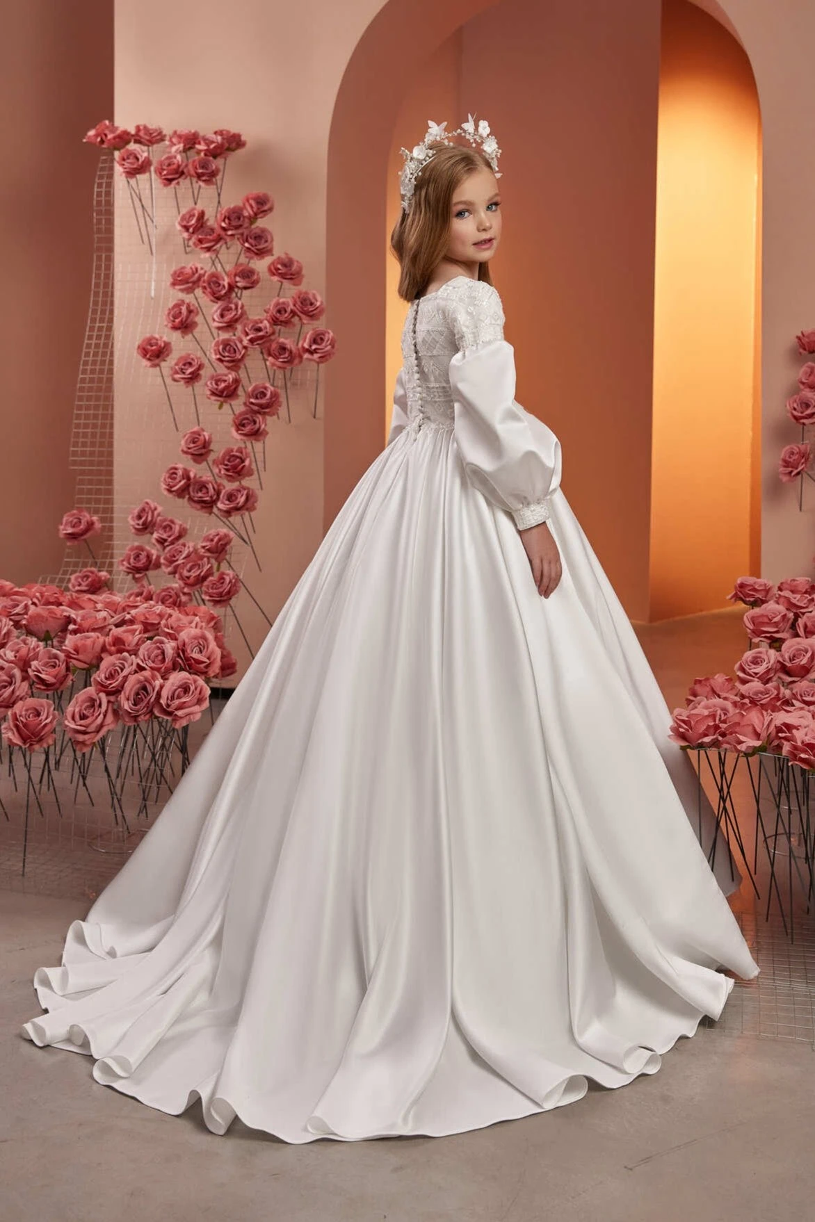 Timeless Princess Communion Dress(Timeless Princess Communion Dress) 4 Timeless Princess Communion Dress(Timeless Princess Communion Dress) - Image 4