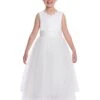 Tulle Maxi Dress In Off White Tutu Dress For Girls(Tulle Maxi Dress In Off White Tutu Dress For Girls)