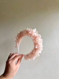 Floral Hairband For Girls | Matching Ivory & Blush Pink Headband For Special Occasion Dresses(Floral Hairband For Girls Matching Ivory Blush Pink Headband For Special Occasion Dresses) -Mia Bambina Store mia bambina boutique floral hairband for girls matching ivory blush pink headband for special occasion dresses 4