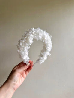 Floral Hairband For Girls | Matching Ivory & Blush Pink Headband For Special Occasion Dresses(Floral Hairband For Girls Matching Ivory Blush Pink Headband For Special Occasion Dresses) -Mia Bambina Store mia bambina boutique floral hairband for girls matching ivory blush pink headband for special occasion dresses 5