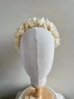 Floral Hairband For Girls | Matching Ivory & Blush Pink Headband For Special Occasion Dresses(Floral Hairband For Girls Matching Ivory Blush Pink Headband For Special Occasion Dresses) -Mia Bambina Store mia bambina boutique floral hairband for girls matching ivory blush pink headband for special occasion dresses 7