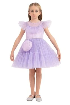 Girls Special Occasion Lilac Formal Dress(Girls Special Occasion Lilac Formal Dress 4t 8)