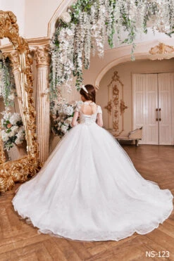 Glamour White Dresses For First Holy Communion(Glamour White Dresses For First Holy Communion) -Mia Bambina Store mia bambina boutique glamour white dresses for first holy communion 2