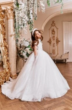 Glamour White Dresses For First Holy Communion(Glamour White Dresses For First Holy Communion)