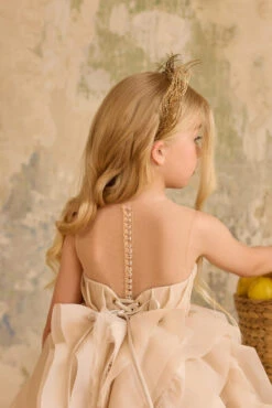 Handmade Gold Wheat Hair Crown | Rustic Botanical Headband For Girls & Special Occasions(Handmade Gold Wheat Hair Crown Rustic Botanical Headband For Girls Special Occasions)