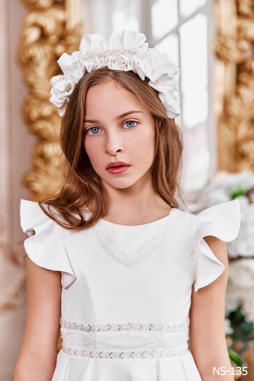 Long Satin Dress With Flared Sleeves(Long Satin Dress With Flared Sleeves) 2 Long Satin Dress With Flared Sleeves(Long Satin Dress With Flared Sleeves) - Image 2