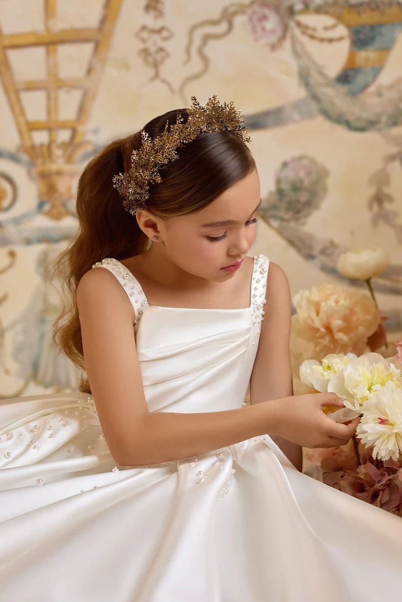 Metallic Leaf Headband For Girls | Handmade Gold Fern Hairpiece For Special Occasions(Metallic Leaf Headband For Girls Handmade Gold Fern Hairpiece For Special Occasions) 1 Metallic Leaf Headband For Girls | Handmade Gold Fern Hairpiece For Special Occasions(Metallic Leaf Headband For Girls Handmade Gold Fern Hairpiece For Special Occasions)