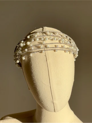 Multi-Strand Pearl Headband For Girls | Handmade Crystal & Pearl Hairpiece(Multi Strand Pearl Headband For Girls Handmade Crystal Pearl Hairpiece) 5 Multi-Strand Pearl Headband For Girls | Handmade Crystal & Pearl Hairpiece(Multi Strand Pearl Headband For Girls Handmade Crystal Pearl Hairpiece) - Image 5