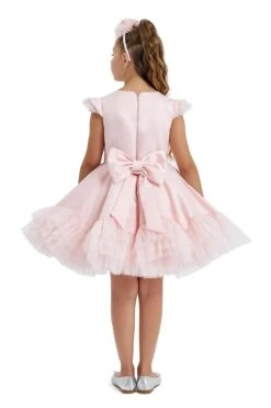 Pink Birthday Tutu Dress With Pearls(Pink Birthday Tutu Dress With Pearls) -Mia Bambina Store mia bambina boutique pink birthday tutu dress with pearls 4