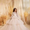 Princess Ball Gown Flower Girl Dress For Wedding(Princess Ball Gown Flower Girl Dress For Wedding)