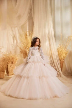 Princess Ball Gown Flower Girl Dress For Wedding(Princess Ball Gown Flower Girl Dress For Wedding)