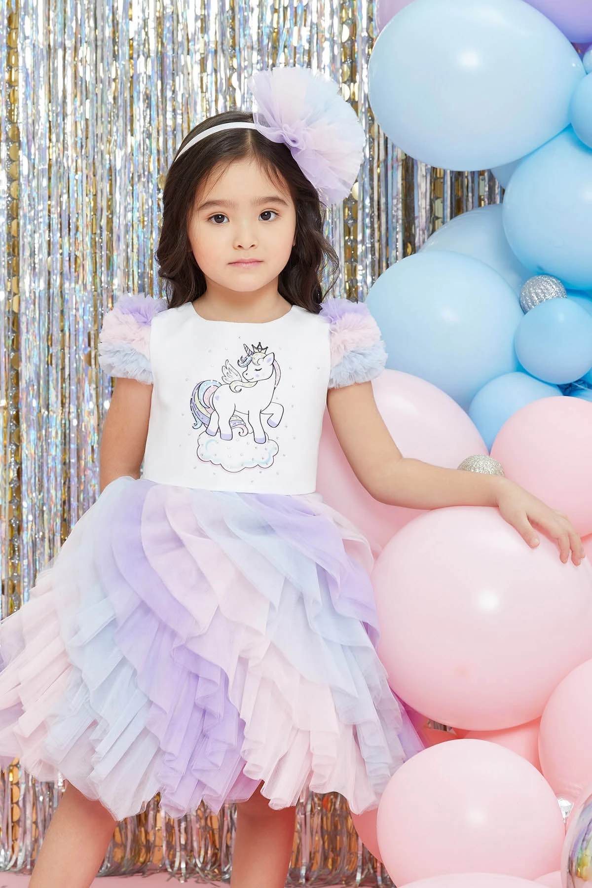 Ruffled Unicorn Birthday Tutu Dress For Girls(Unicorn Birthday Tutu Dress For Girls) 6 Ruffled Unicorn Birthday Tutu Dress For Girls(Unicorn Birthday Tutu Dress For Girls) - Image 6