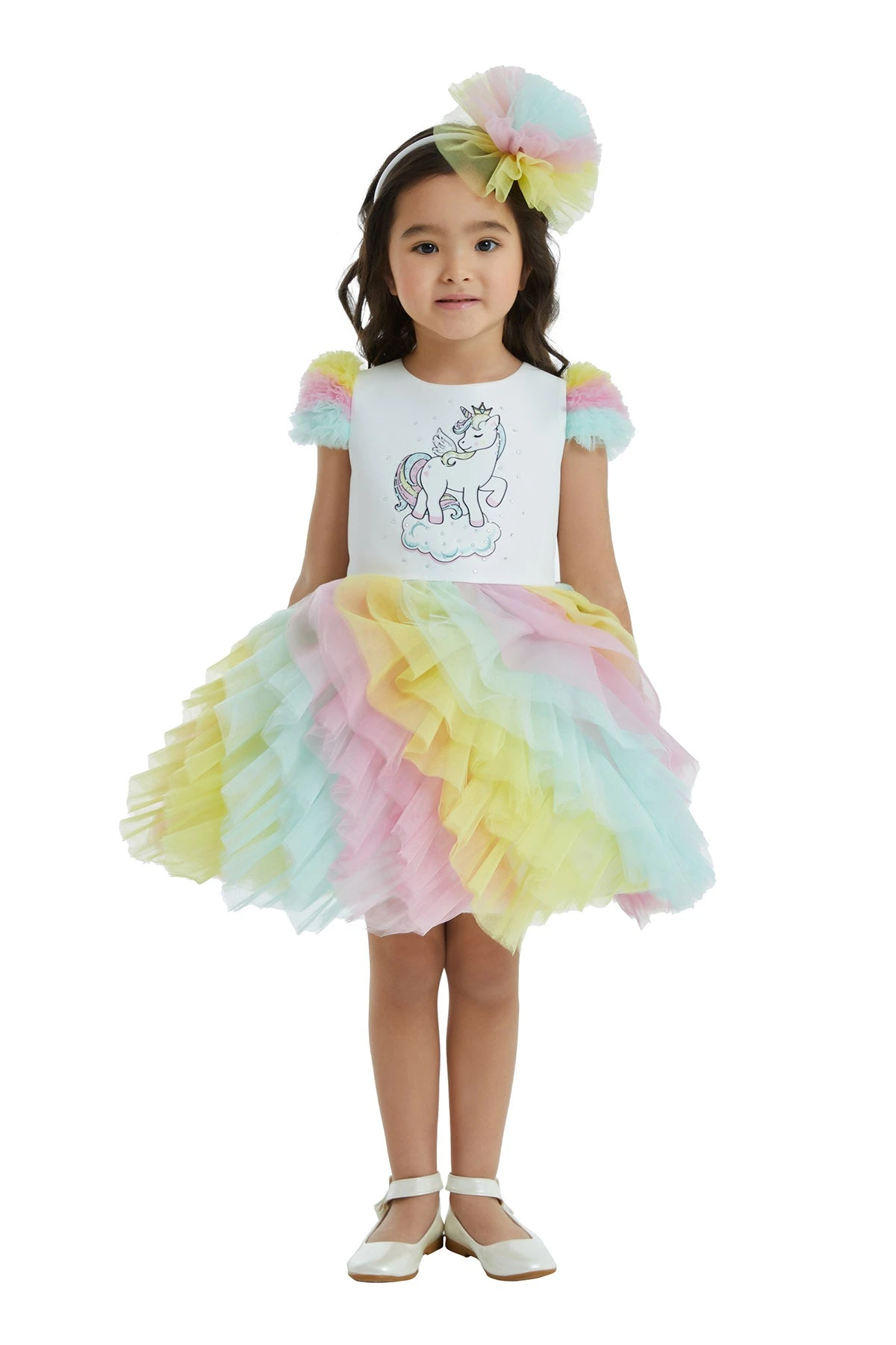 Ruffled Unicorn Birthday Tutu Dress For Girls(Unicorn Birthday Tutu Dress For Girls) 7 Ruffled Unicorn Birthday Tutu Dress For Girls(Unicorn Birthday Tutu Dress For Girls) - Image 7