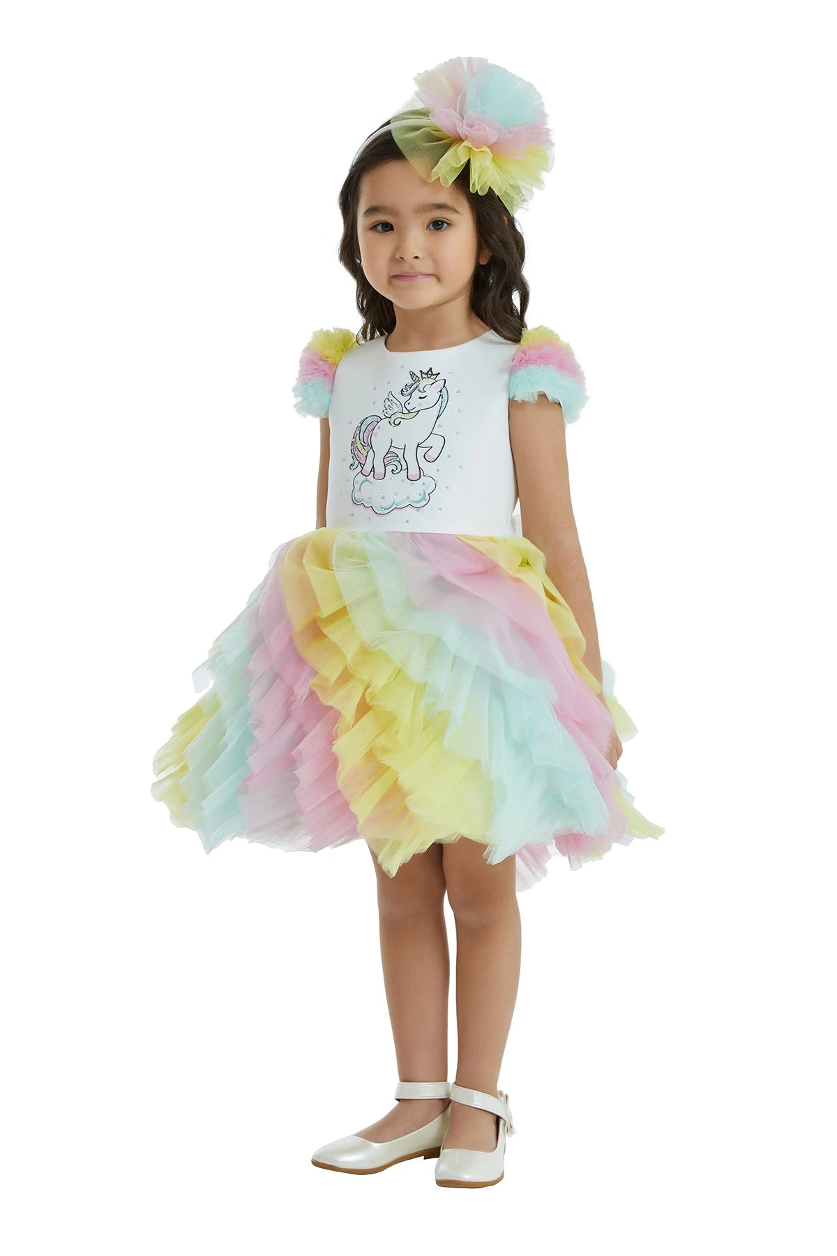 Ruffled Unicorn Birthday Tutu Dress For Girls(Unicorn Birthday Tutu Dress For Girls) 8 Ruffled Unicorn Birthday Tutu Dress For Girls(Unicorn Birthday Tutu Dress For Girls) - Image 8