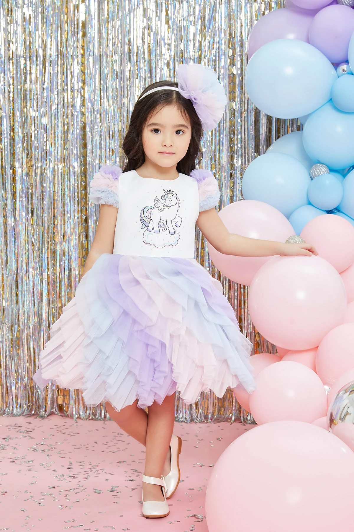 Ruffled Unicorn Birthday Tutu Dress For Girls(Unicorn Birthday Tutu Dress For Girls) 1 Ruffled Unicorn Birthday Tutu Dress For Girls(Unicorn Birthday Tutu Dress For Girls)