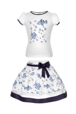 Two Piece Summer Outfit For Little Girls(Two Piece Summer Outfit For Little Girls)